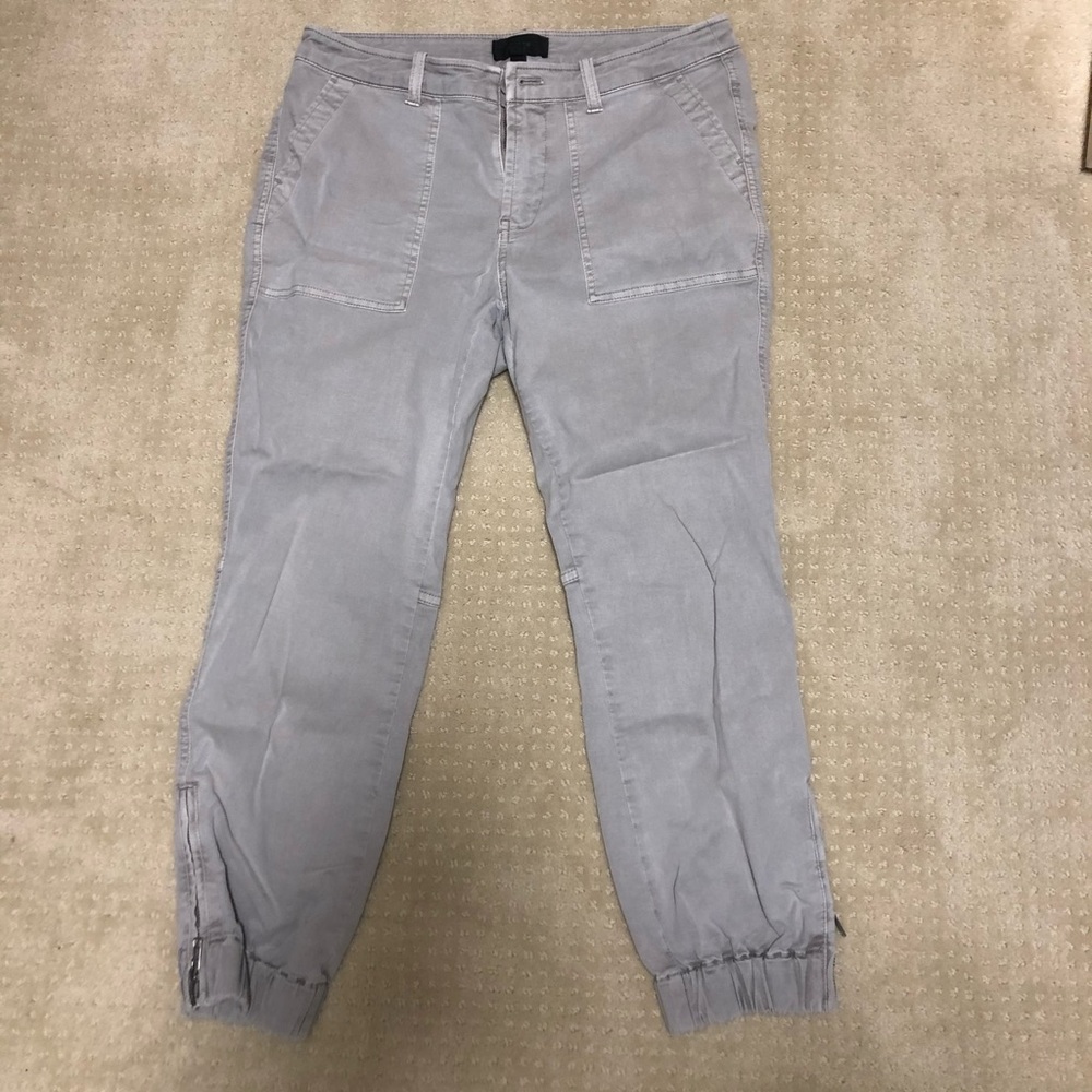 Light gray thick joggers